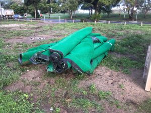 Unusual Turf Delivery